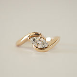 2 CT Round Halo & Pave Lab Grown Diamond Engagement Ring