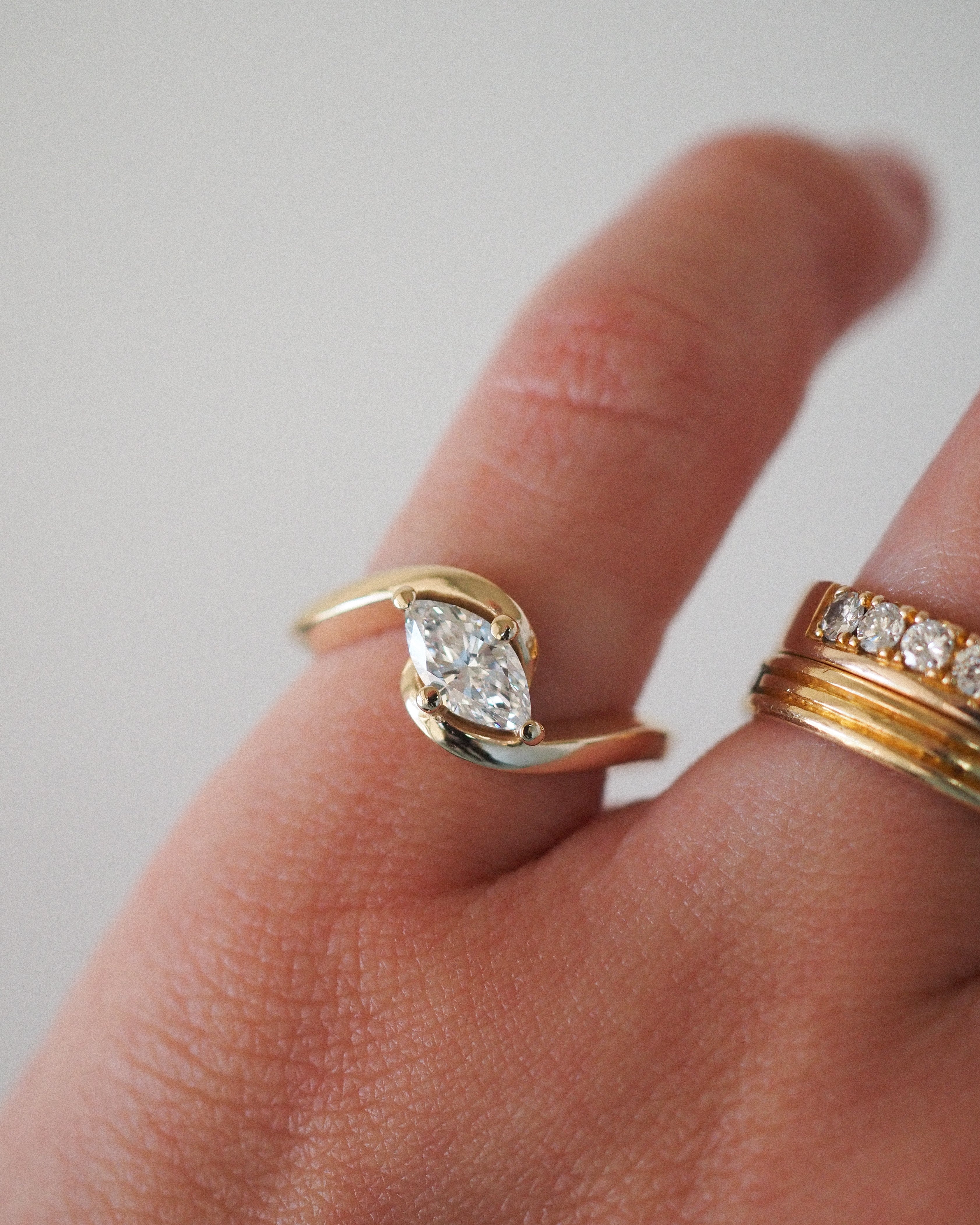 2 CT Round Halo & Pave Lab Grown Diamond Engagement Ring
