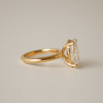 2 CT Round Halo & Pave Lab Grown Diamond Engagement Ring