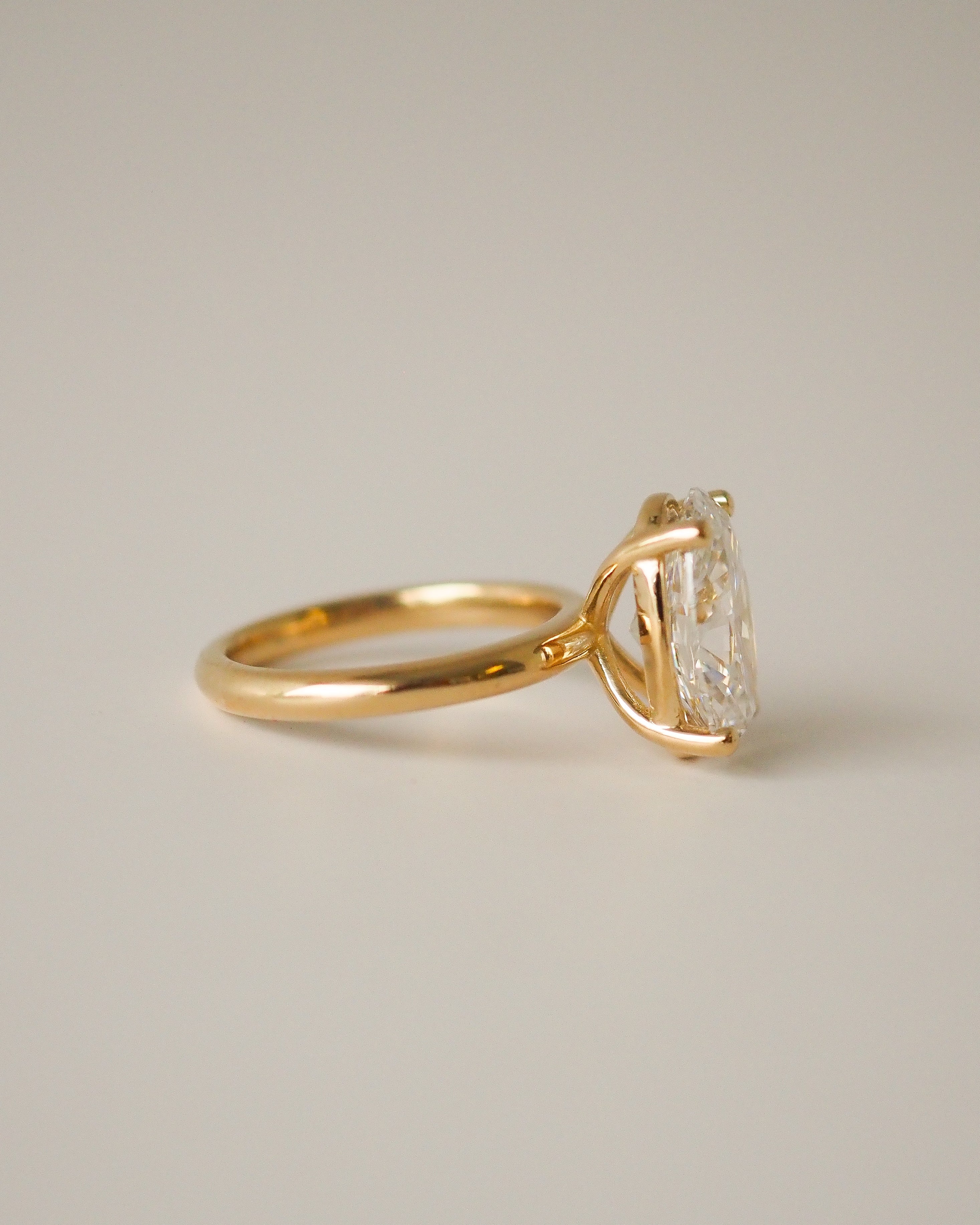 2 CT Round Halo & Pave Lab Grown Diamond Engagement Ring