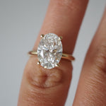 2 CT Round Halo & Pave Lab Grown Diamond Engagement Ring