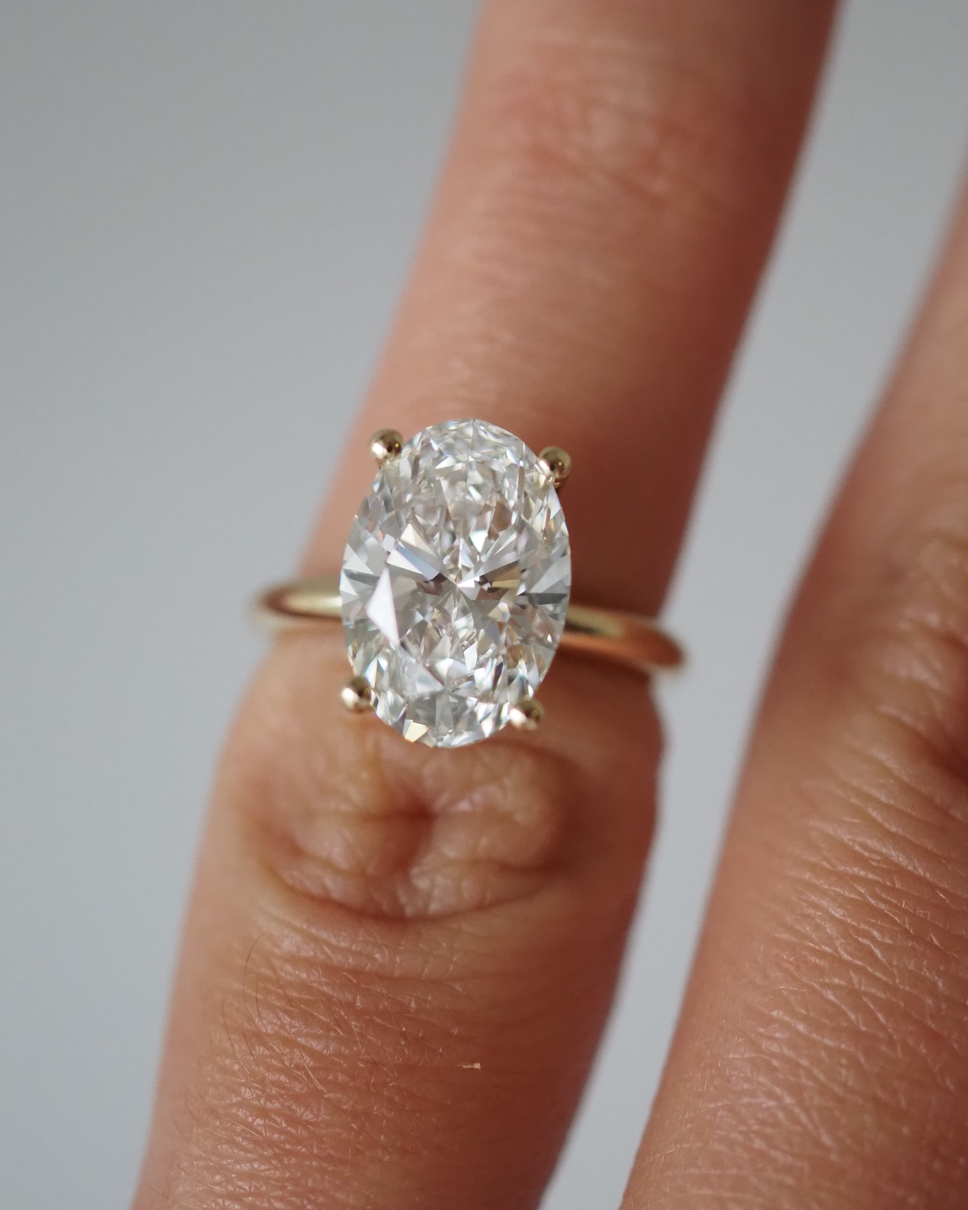 2 CT Round Halo & Pave Lab Grown Diamond Engagement Ring