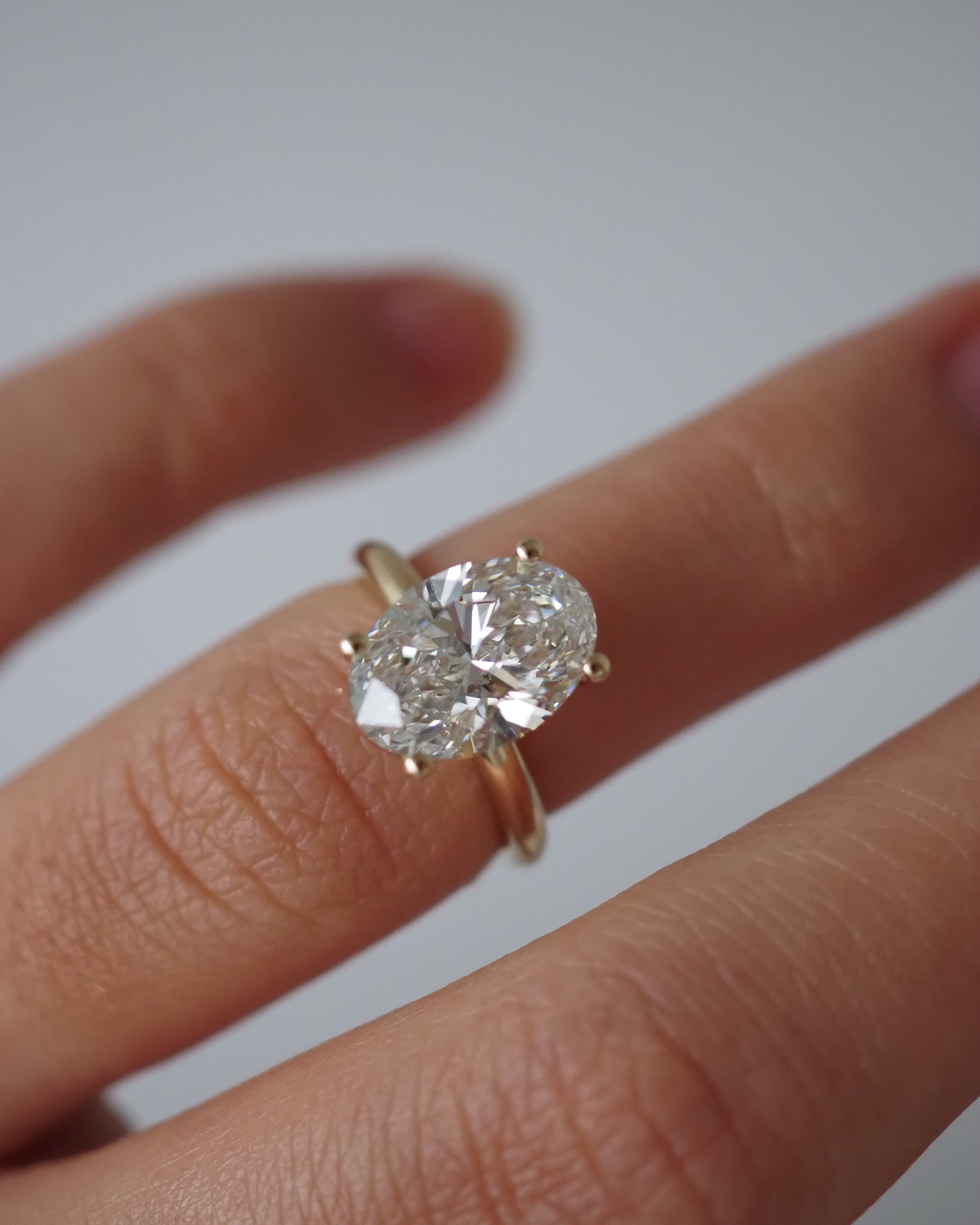 2 CT Round Halo & Pave Lab Grown Diamond Engagement Ring