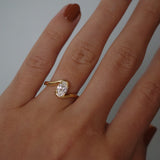 2 CT Round Halo & Pave Lab Grown Diamond Engagement Ring
