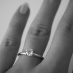 2 CT Round Halo & Pave Lab Grown Diamond Engagement Ring