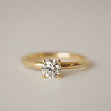 2 CT Round Halo & Pave Lab Grown Diamond Engagement Ring