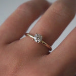 2 CT Round Halo & Pave Lab Grown Diamond Engagement Ring