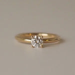 2 CT Round Halo & Pave Lab Grown Diamond Engagement Ring