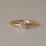 2 CT Round Halo & Pave Lab Grown Diamond Engagement Ring