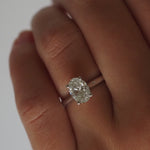 2 CT Round Halo & Pave Lab Grown Diamond Engagement Ring