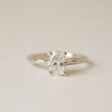2 CT Round Halo & Pave Lab Grown Diamond Engagement Ring