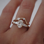 2 CT Round Halo & Pave Lab Grown Diamond Engagement Ring