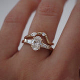 2 CT Round Halo & Pave Lab Grown Diamond Engagement Ring