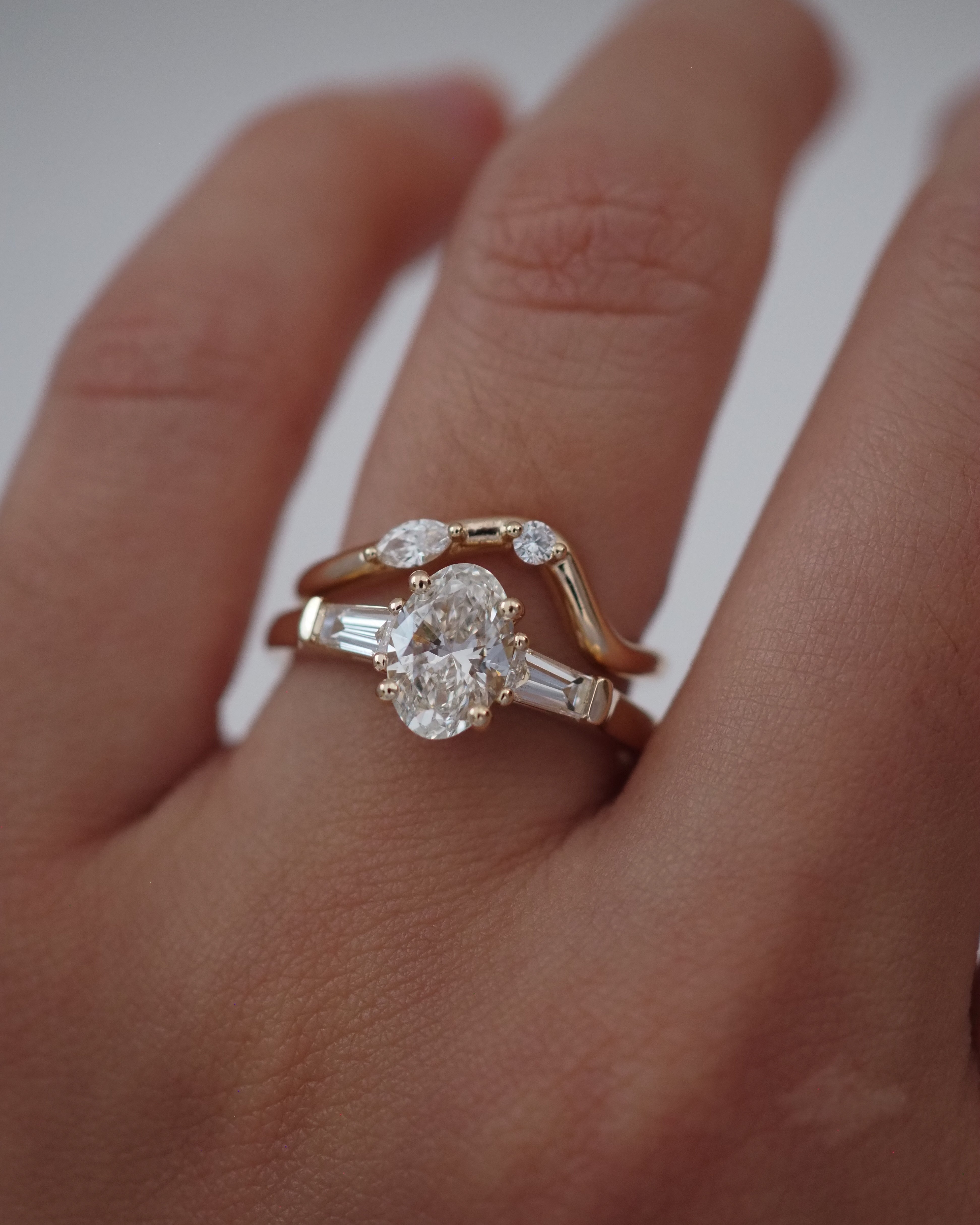 2 CT Round Halo & Pave Lab Grown Diamond Engagement Ring