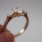 2 CT Round Halo & Pave Lab Grown Diamond Engagement Ring
