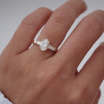 2 CT Round Halo & Pave Lab Grown Diamond Engagement Ring