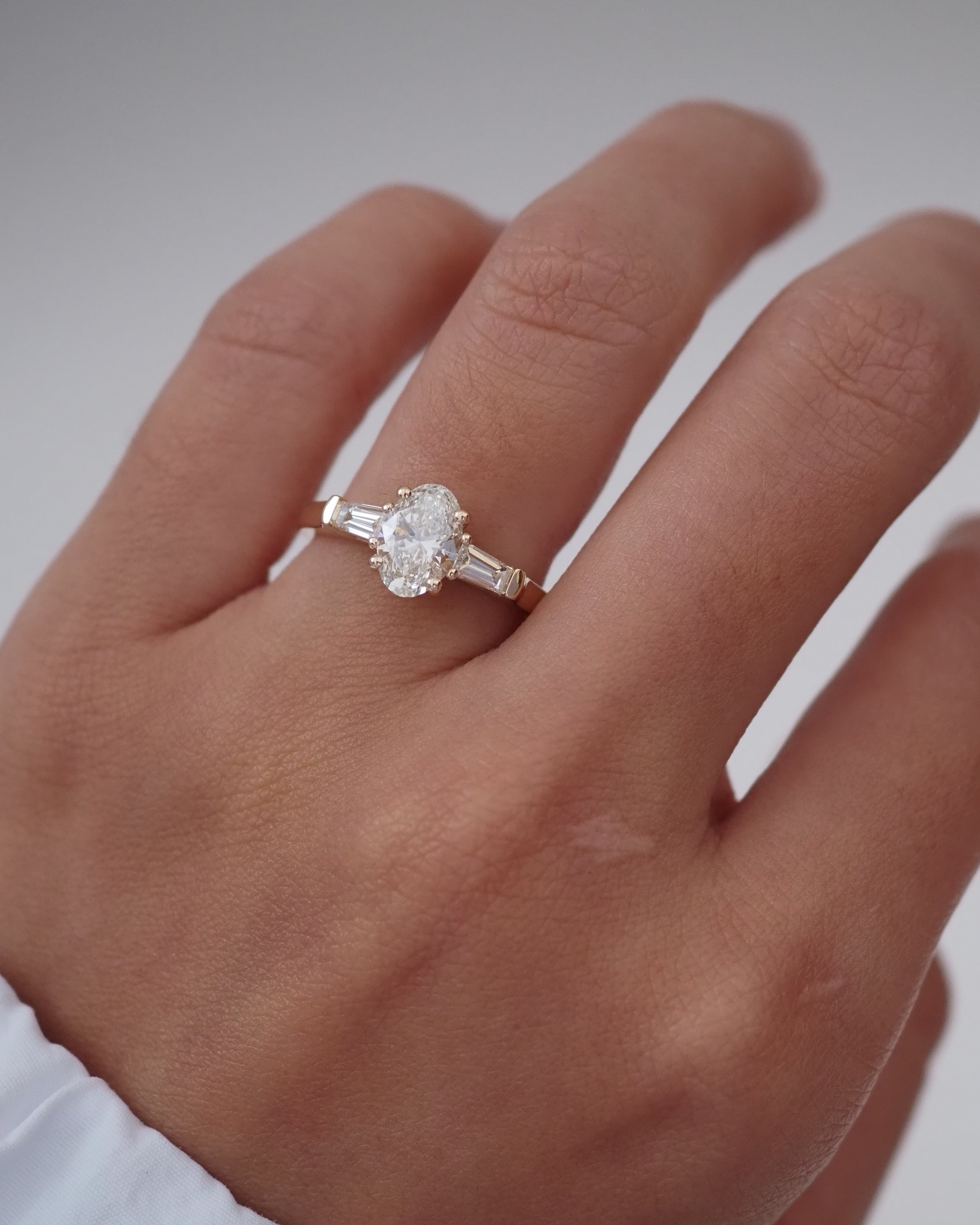 2 CT Round Halo & Pave Lab Grown Diamond Engagement Ring
