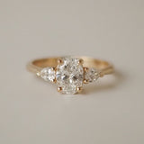 2 CT Round Halo & Pave Lab Grown Diamond Engagement Ring