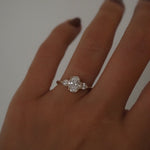 2 CT Round Halo & Pave Lab Grown Diamond Engagement Ring