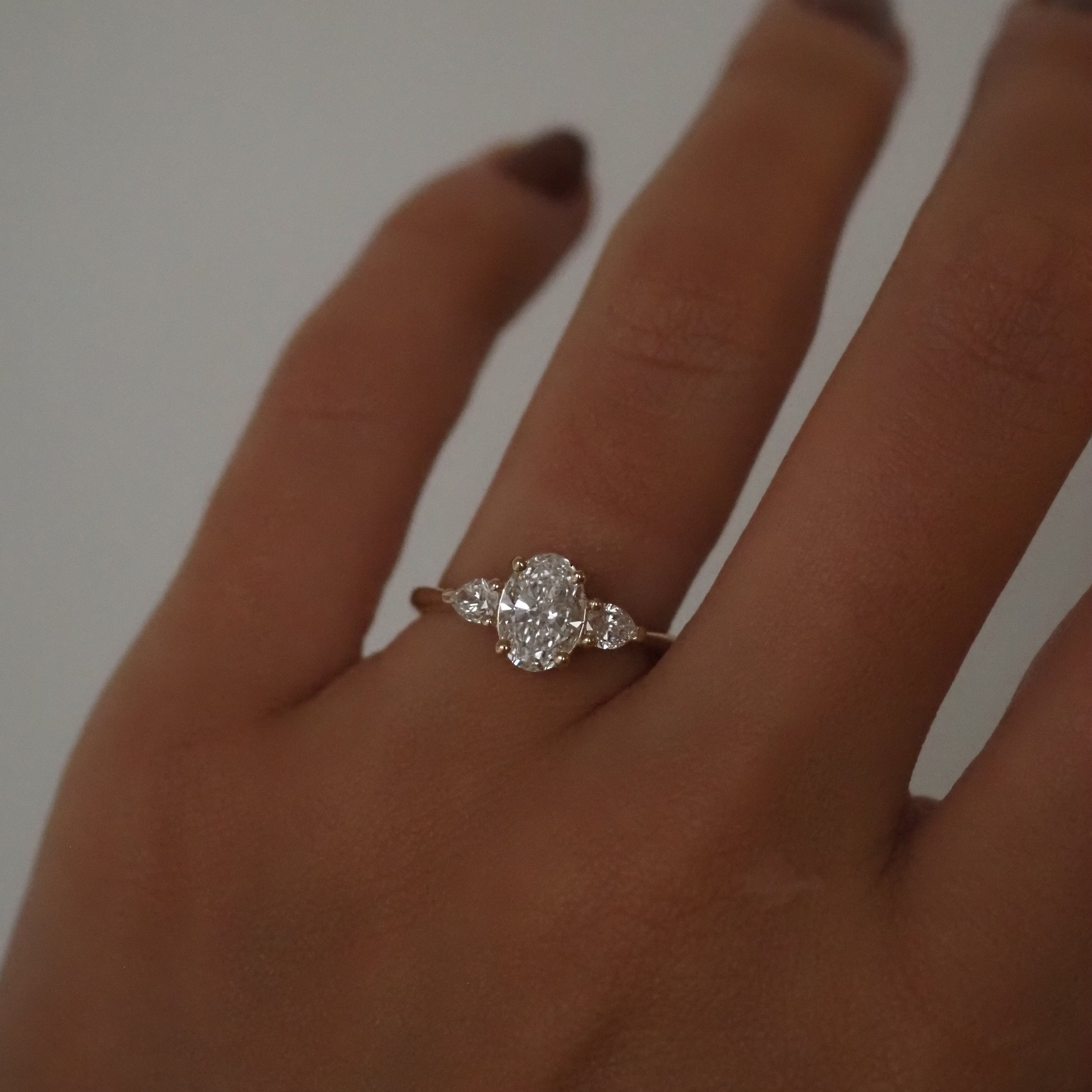 2 CT Round Halo & Pave Lab Grown Diamond Engagement Ring