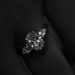 2 CT Round Halo & Pave Lab Grown Diamond Engagement Ring