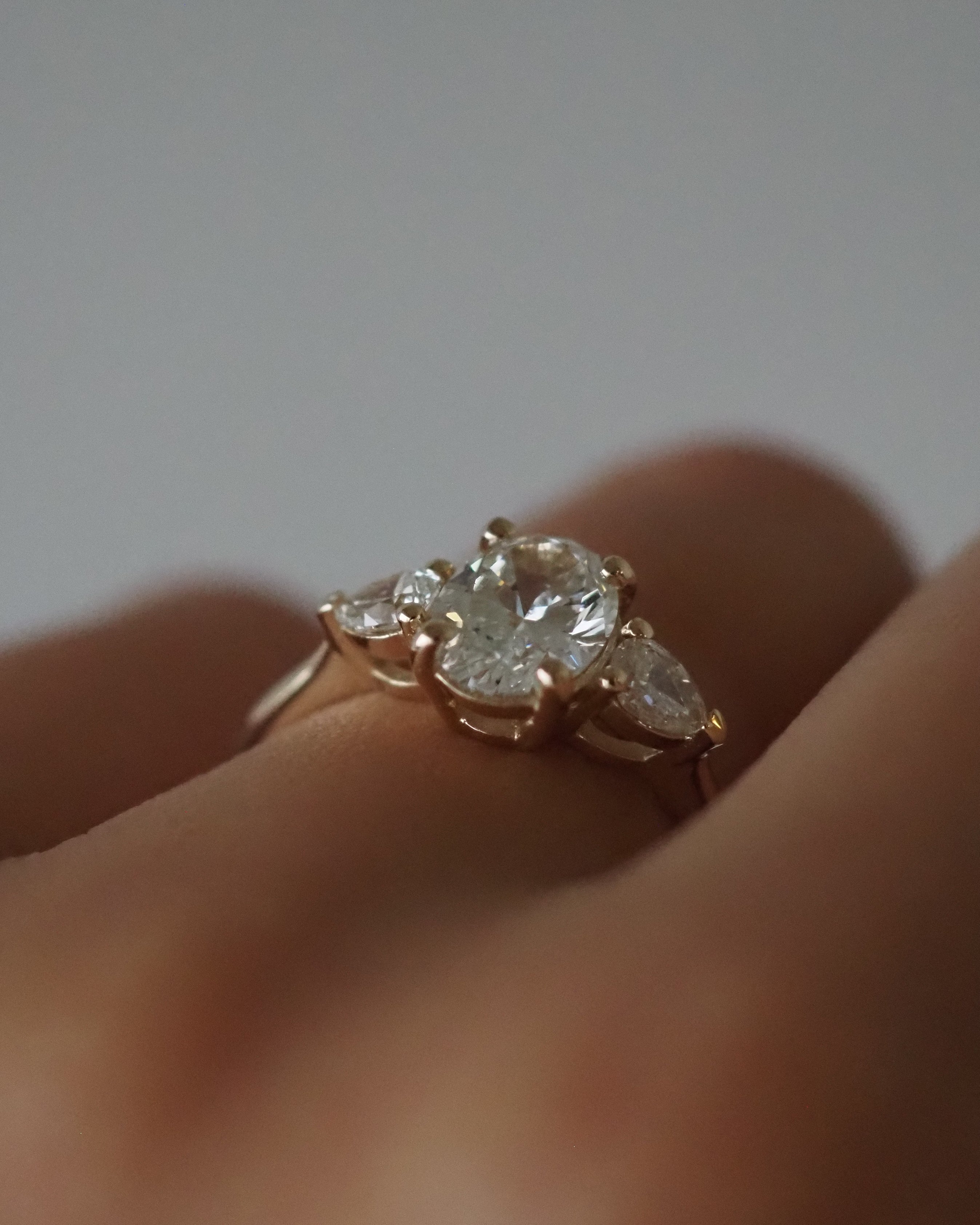 2 CT Round Halo & Pave Lab Grown Diamond Engagement Ring