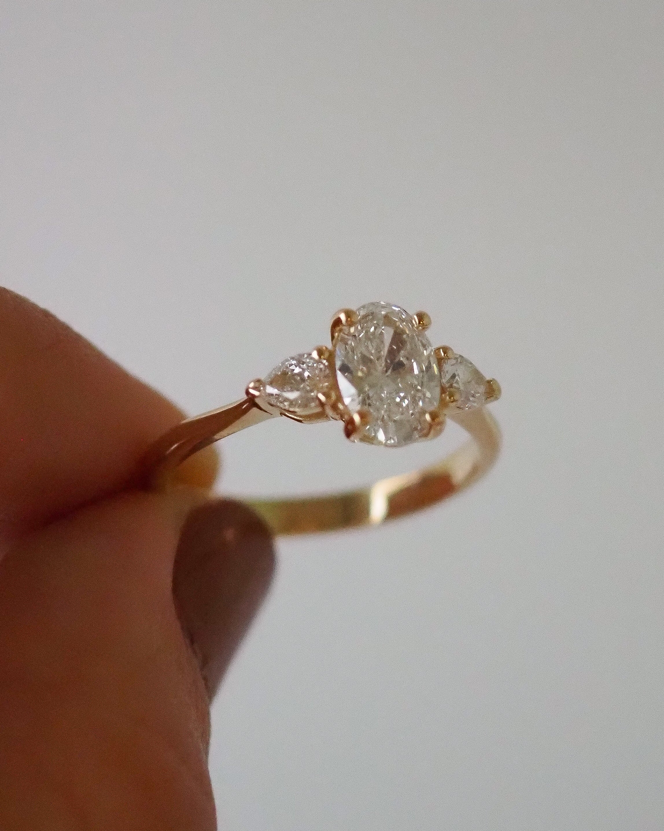 2 CT Round Halo & Pave Lab Grown Diamond Engagement Ring