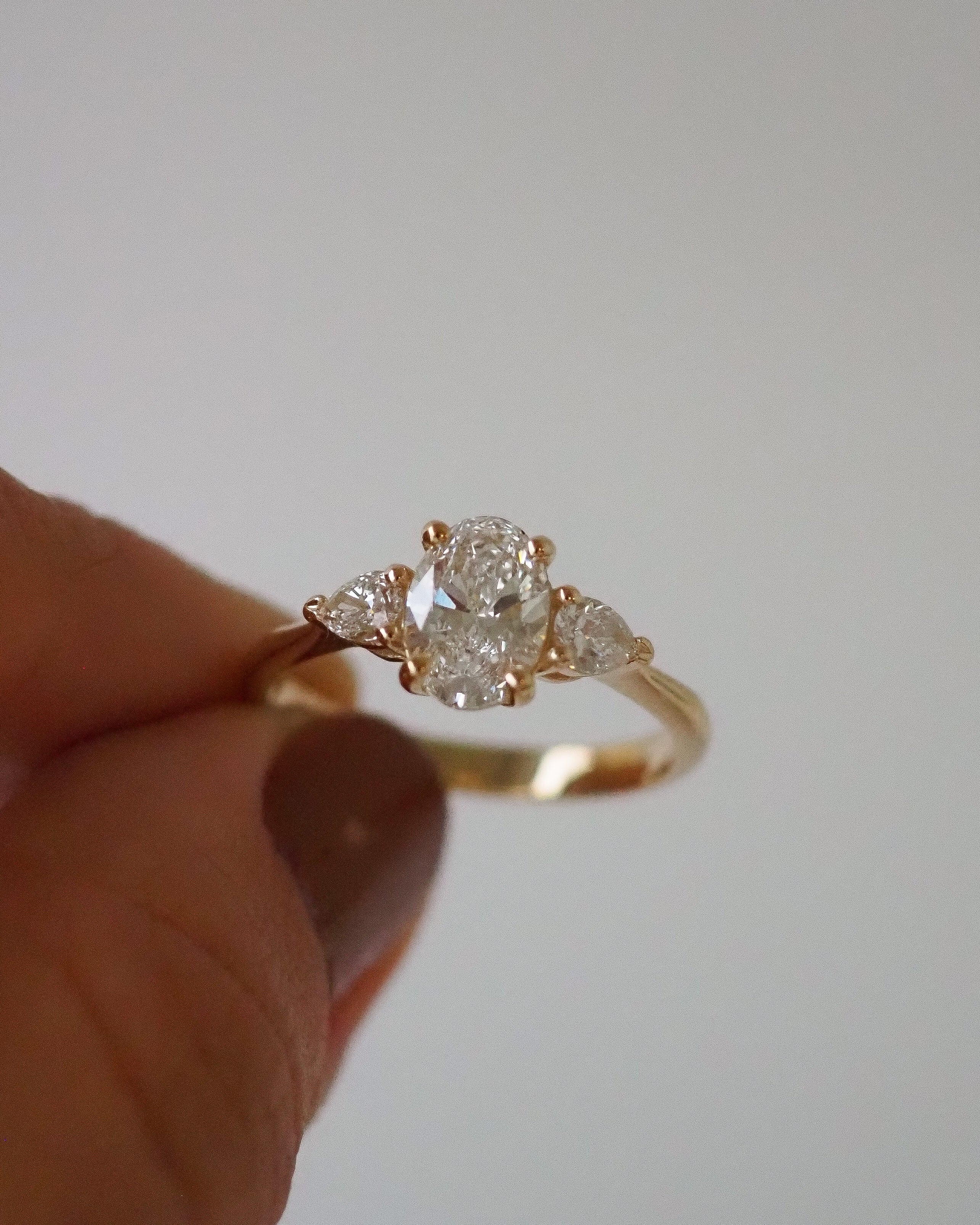2 CT Round Halo & Pave Lab Grown Diamond Engagement Ring