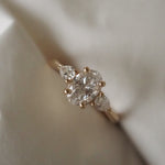 2 CT Round Halo & Pave Lab Grown Diamond Engagement Ring
