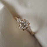 2 CT Round Halo & Pave Lab Grown Diamond Engagement Ring