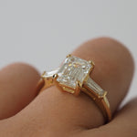 2 CT Round Halo & Pave Lab Grown Diamond Engagement Ring