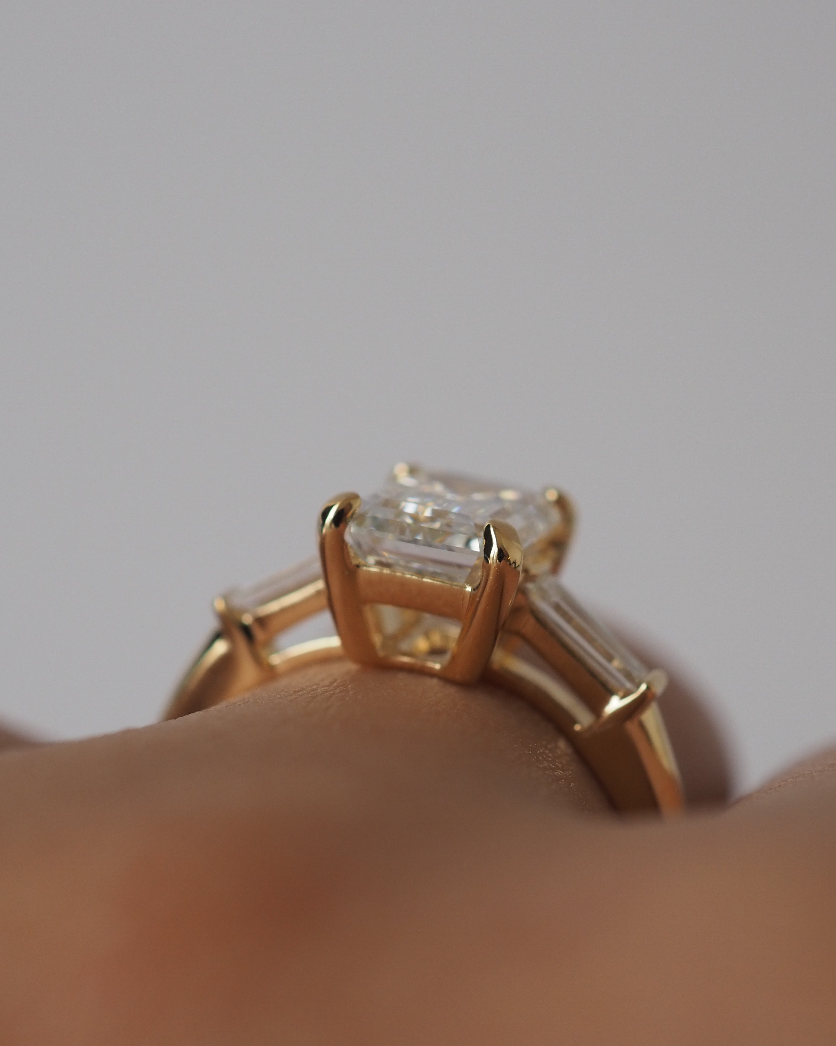 2 CT Round Halo & Pave Lab Grown Diamond Engagement Ring