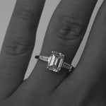 2 CT Round Halo & Pave Lab Grown Diamond Engagement Ring