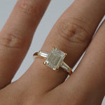2 CT Round Halo & Pave Lab Grown Diamond Engagement Ring