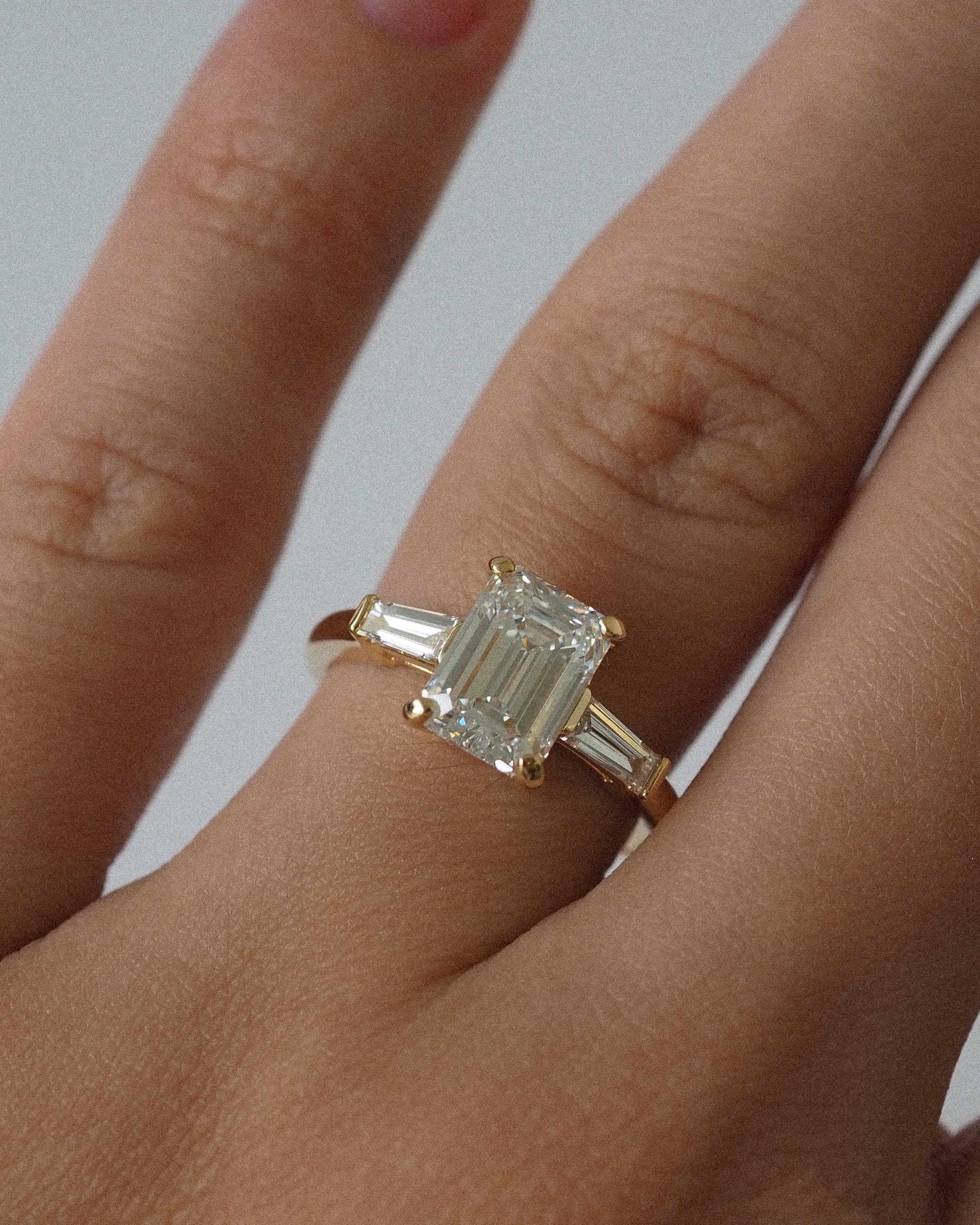 2 CT Round Halo & Pave Lab Grown Diamond Engagement Ring