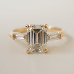 2 CT Round Halo & Pave Lab Grown Diamond Engagement Ring