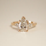 2 CT Round Halo & Pave Lab Grown Diamond Engagement Ring