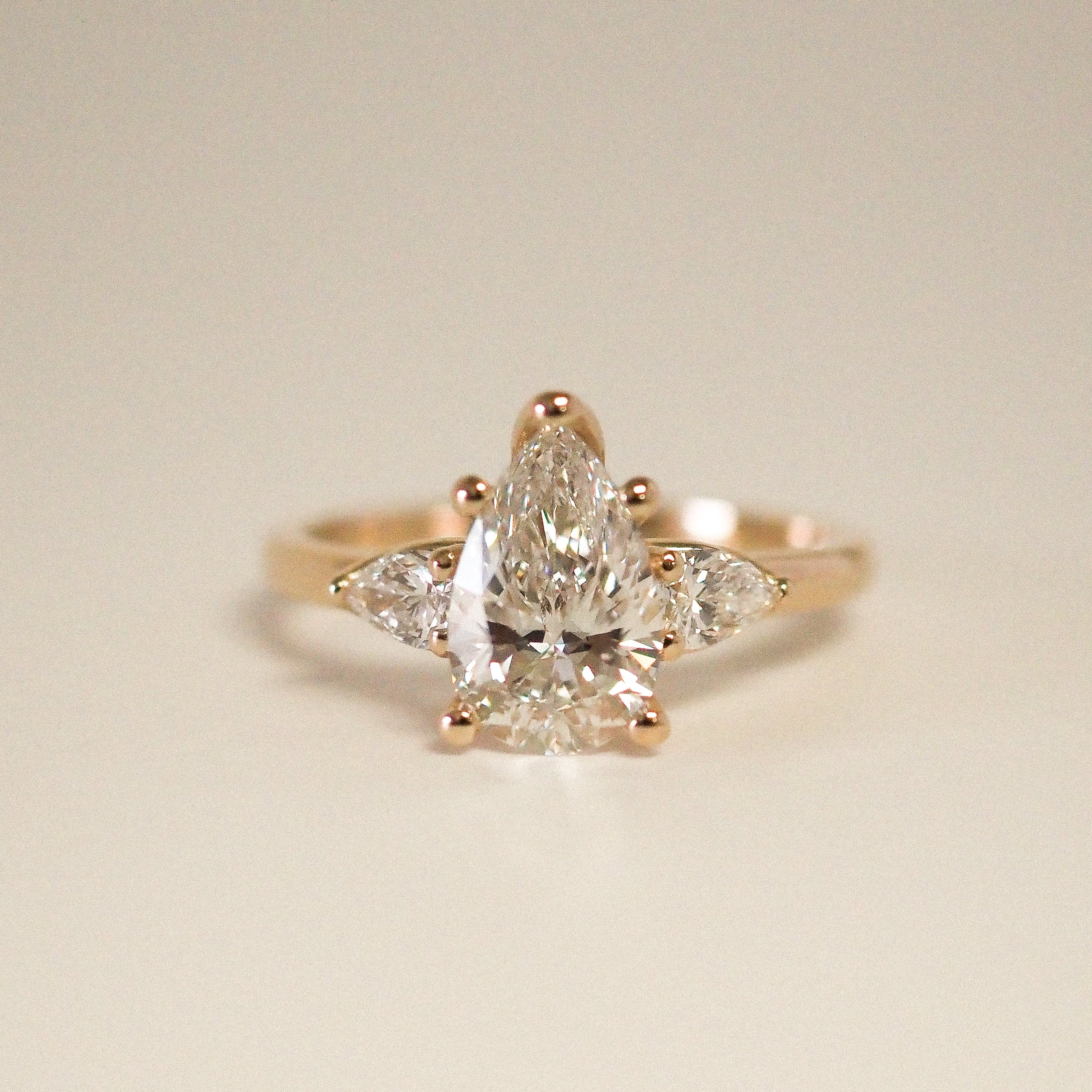 2 CT Round Halo & Pave Lab Grown Diamond Engagement Ring