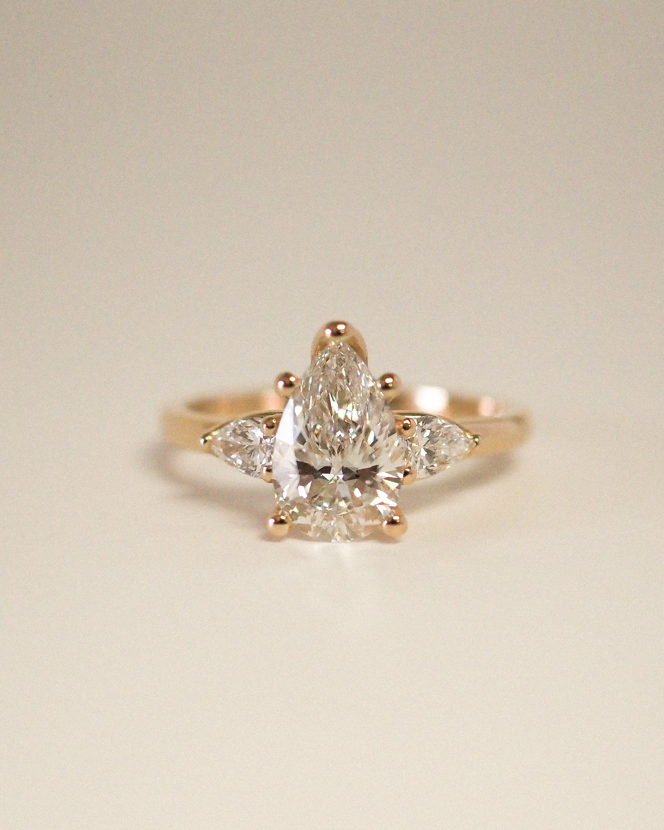 2 CT Round Halo & Pave Lab Grown Diamond Engagement Ring