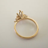 2 CT Round Halo & Pave Lab Grown Diamond Engagement Ring