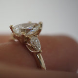 2 CT Round Halo & Pave Lab Grown Diamond Engagement Ring