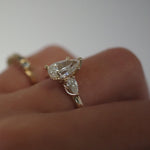 2 CT Round Halo & Pave Lab Grown Diamond Engagement Ring