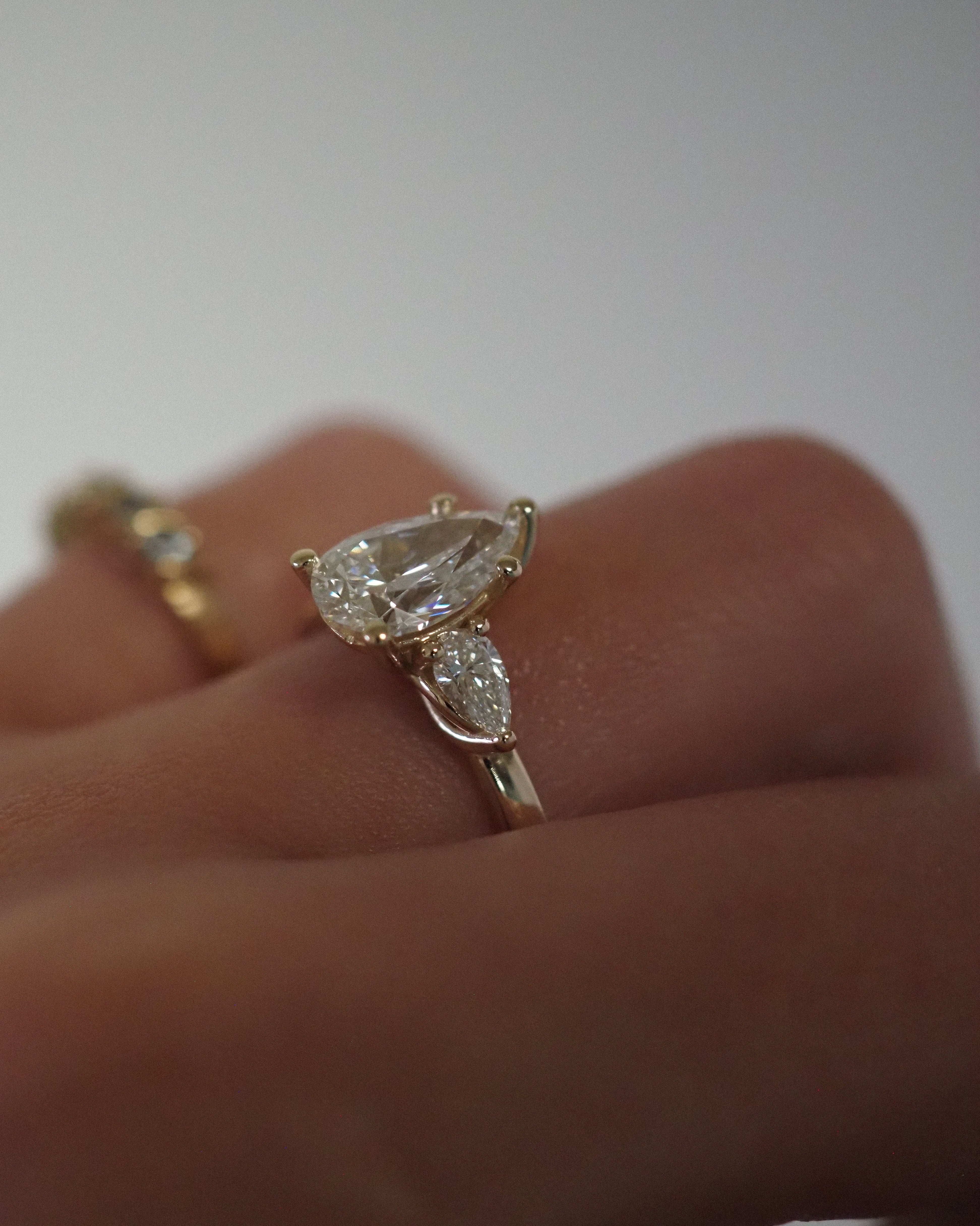 2 CT Round Halo & Pave Lab Grown Diamond Engagement Ring