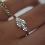 2 CT Round Halo & Pave Lab Grown Diamond Engagement Ring