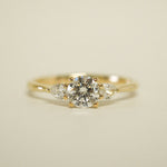 2 CT Round Halo & Pave Lab Grown Diamond Engagement Ring