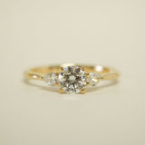 2 CT Round Halo & Pave Lab Grown Diamond Engagement Ring