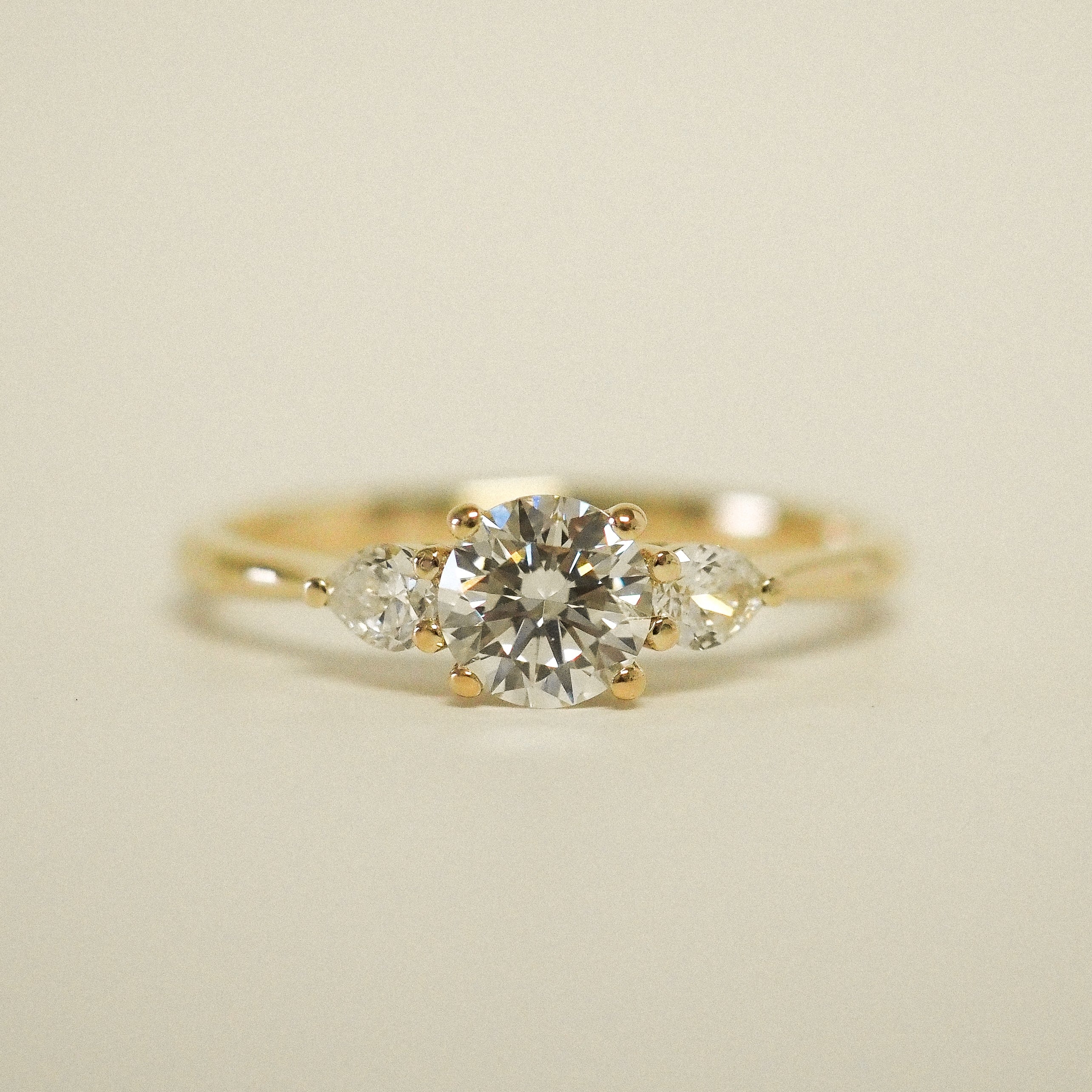 2 CT Round Halo & Pave Lab Grown Diamond Engagement Ring