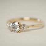 2 CT Round Halo & Pave Lab Grown Diamond Engagement Ring