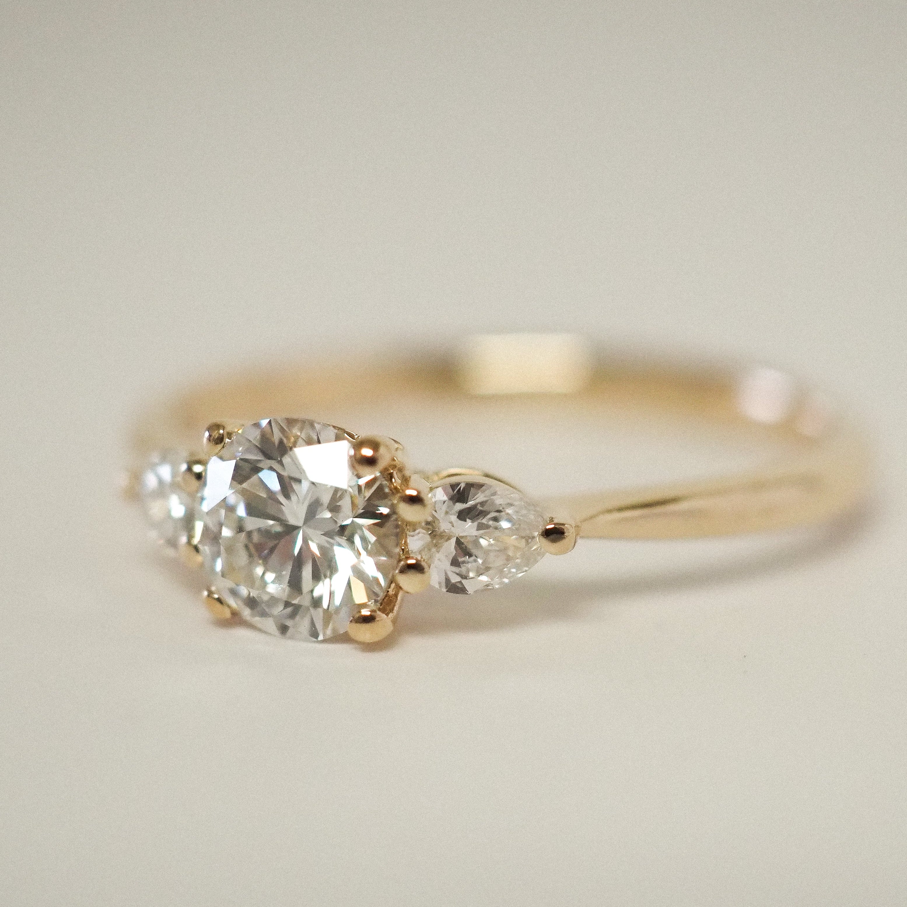 2 CT Round Halo & Pave Lab Grown Diamond Engagement Ring