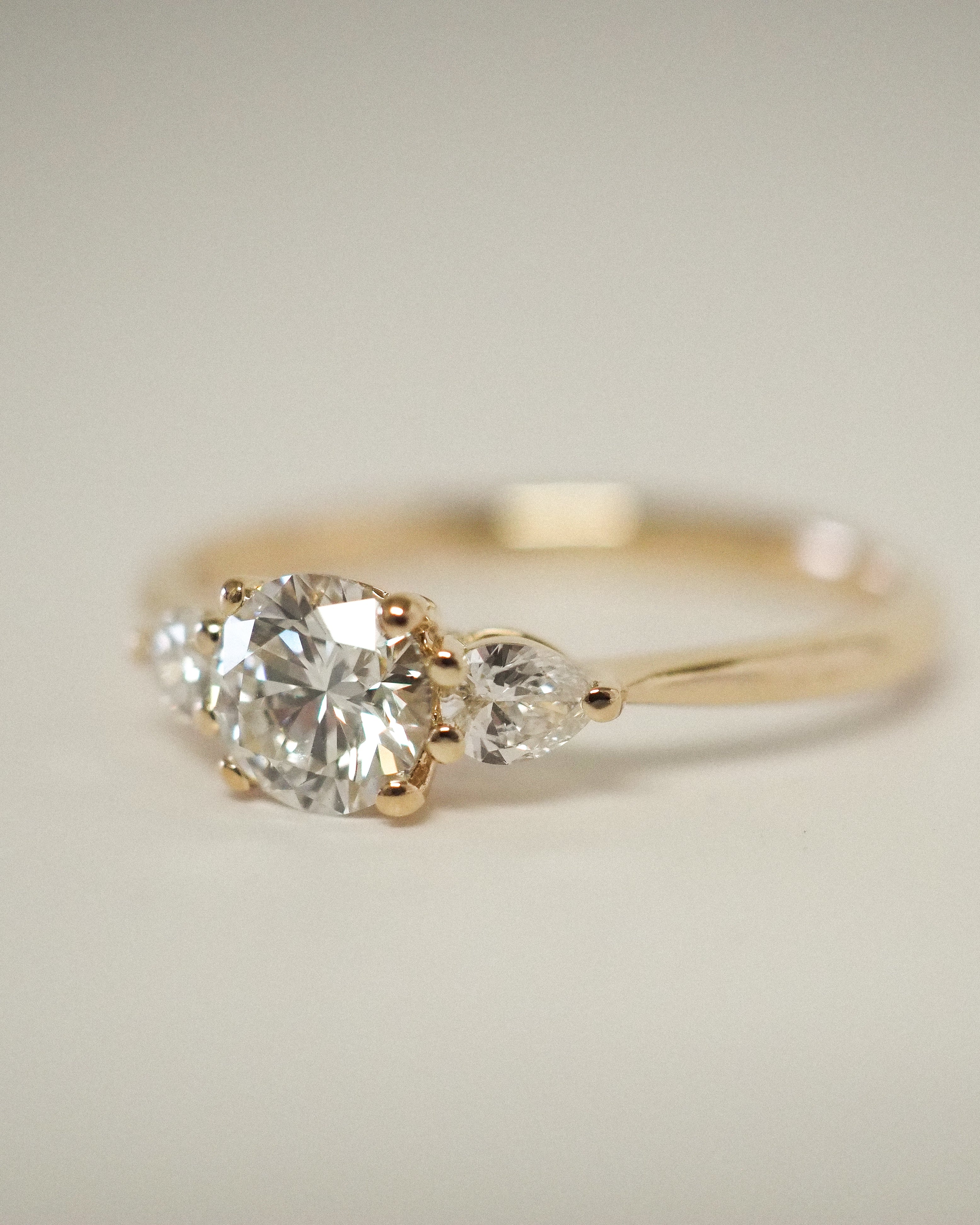 2 CT Round Halo & Pave Lab Grown Diamond Engagement Ring